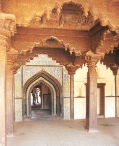 Ranjin Mahal im Bidar Fort