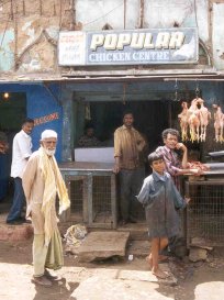 Chicken Center beim Russel Market