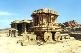 Wagen im Vittala Tempel